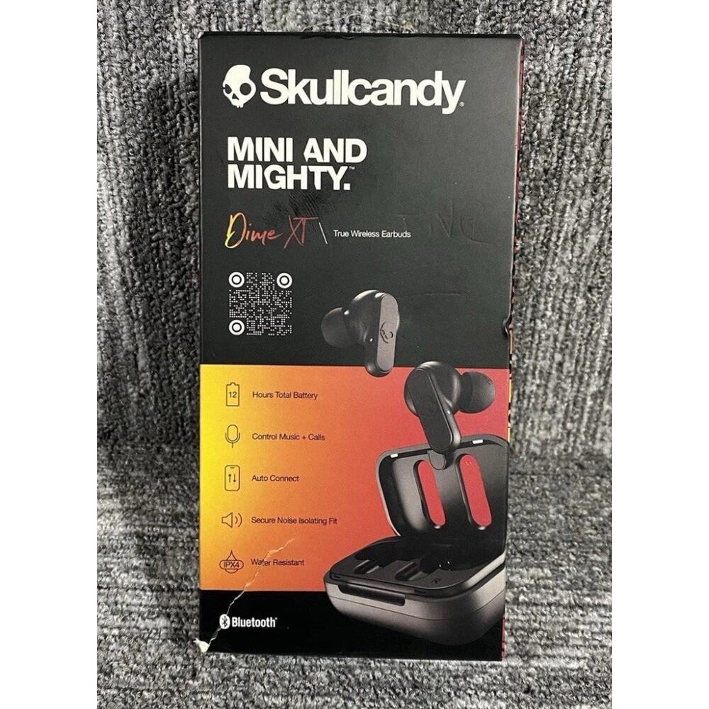 Skullcandy Dime XT True Wireless Bluetooth Earbuds New Sealed Box Fast Shipping